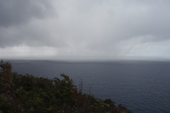 Storm at sea Luckily from Fitzroy Island