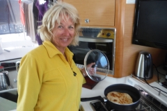 Marg making delicious flat bread