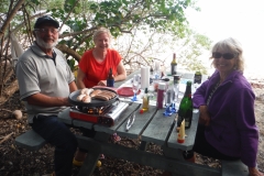 Saying good bye to our sailing buddies before we go in different directions