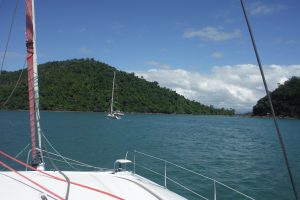 Mourilyan Harbour is there somewhere