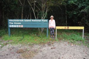 Ashore at Scraggy Point In Hinchinbrook Channel