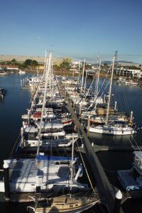 Hanging about up the mast Townsville