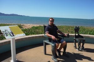 Taking a rest on the Strand Townsville