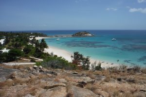 Front of Lizard Island Resort from Chinamans Lookout